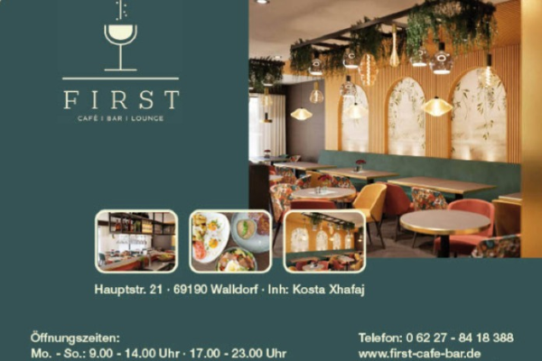 Bild 1 von First Café Bar Frühstücksrestaurant